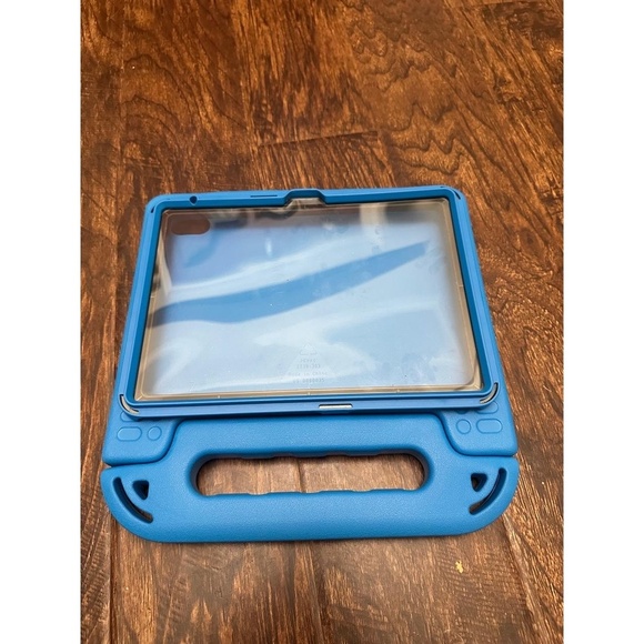 NEW Blue Protective Case Durable Kid-Friendly Built-In Handle Tablet Accessory - Picture 1 of 4